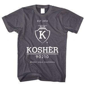 Kosher 90210 Grey White Lifestyle T